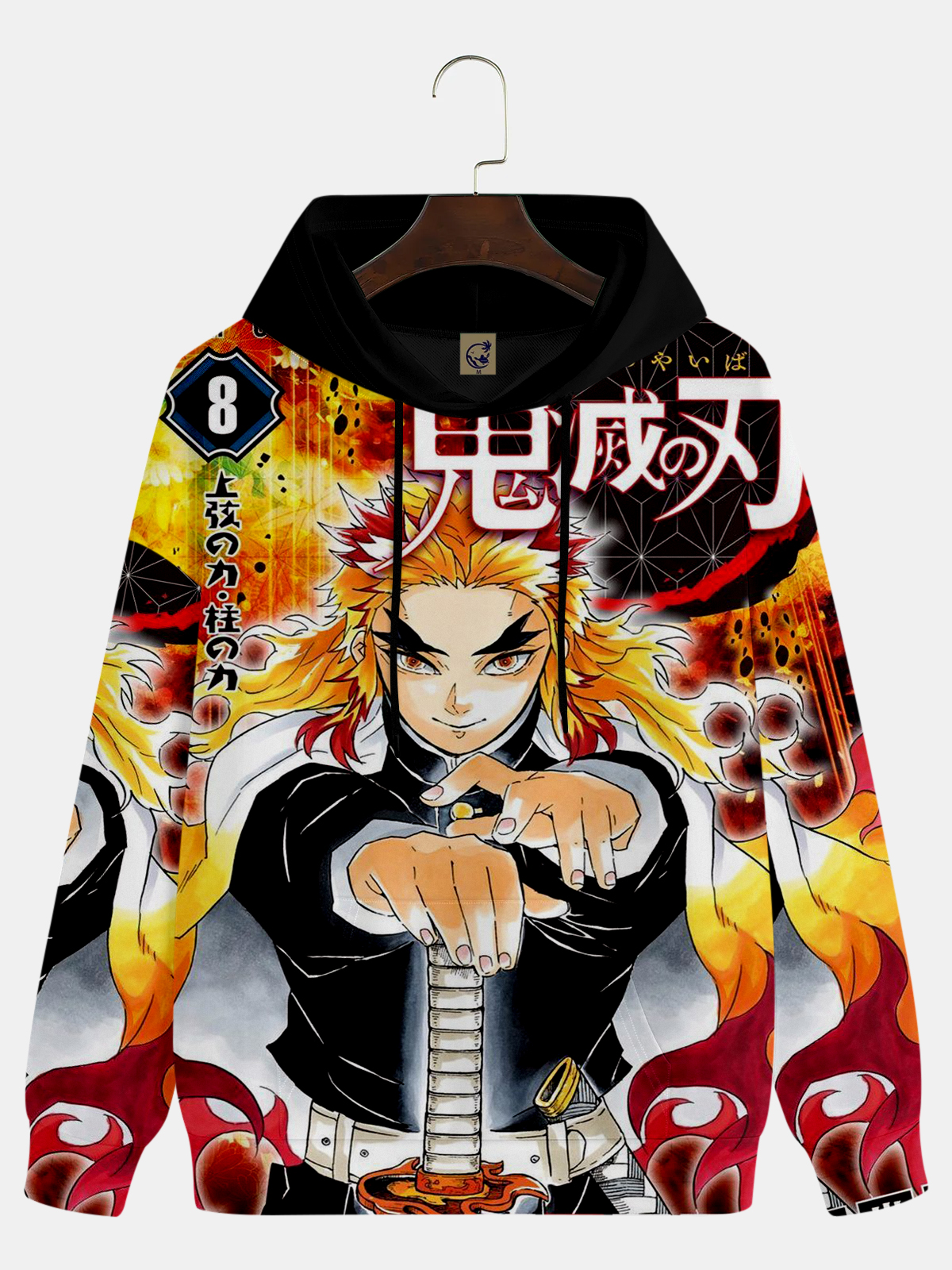 Men's Comic Printed Hoodie 847
