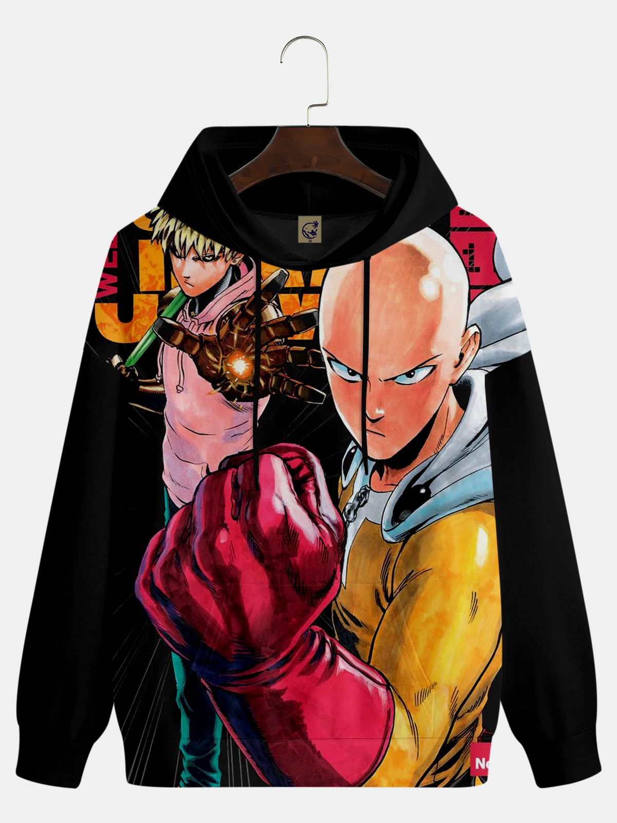 Men's Comic Printed Hoodie 849