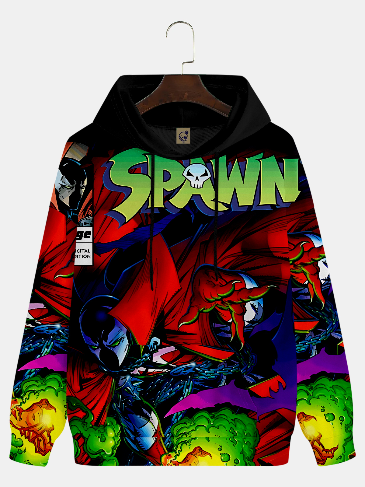 Men's Comic Printed Hoodie 820