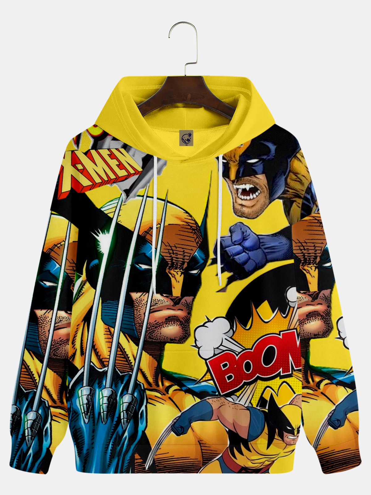 Men's Comic Printed Hoodie 845