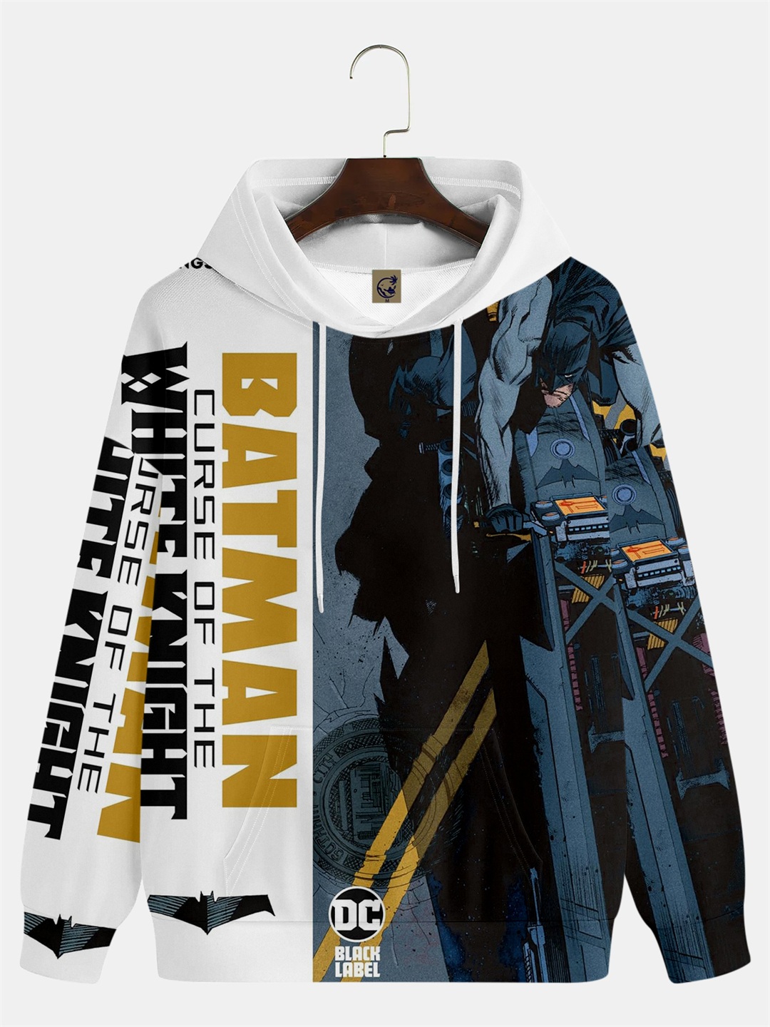 Men's Comic Printed Hoodie 534
