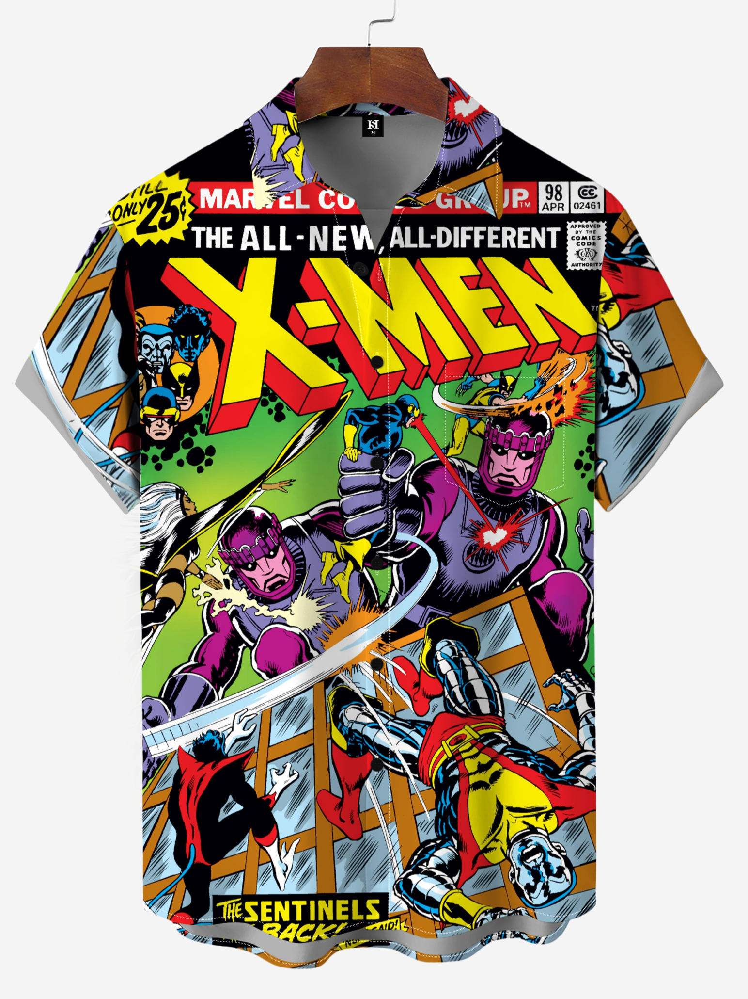 Classic Printed Short-Sleeve Custom-Made Shirt 09