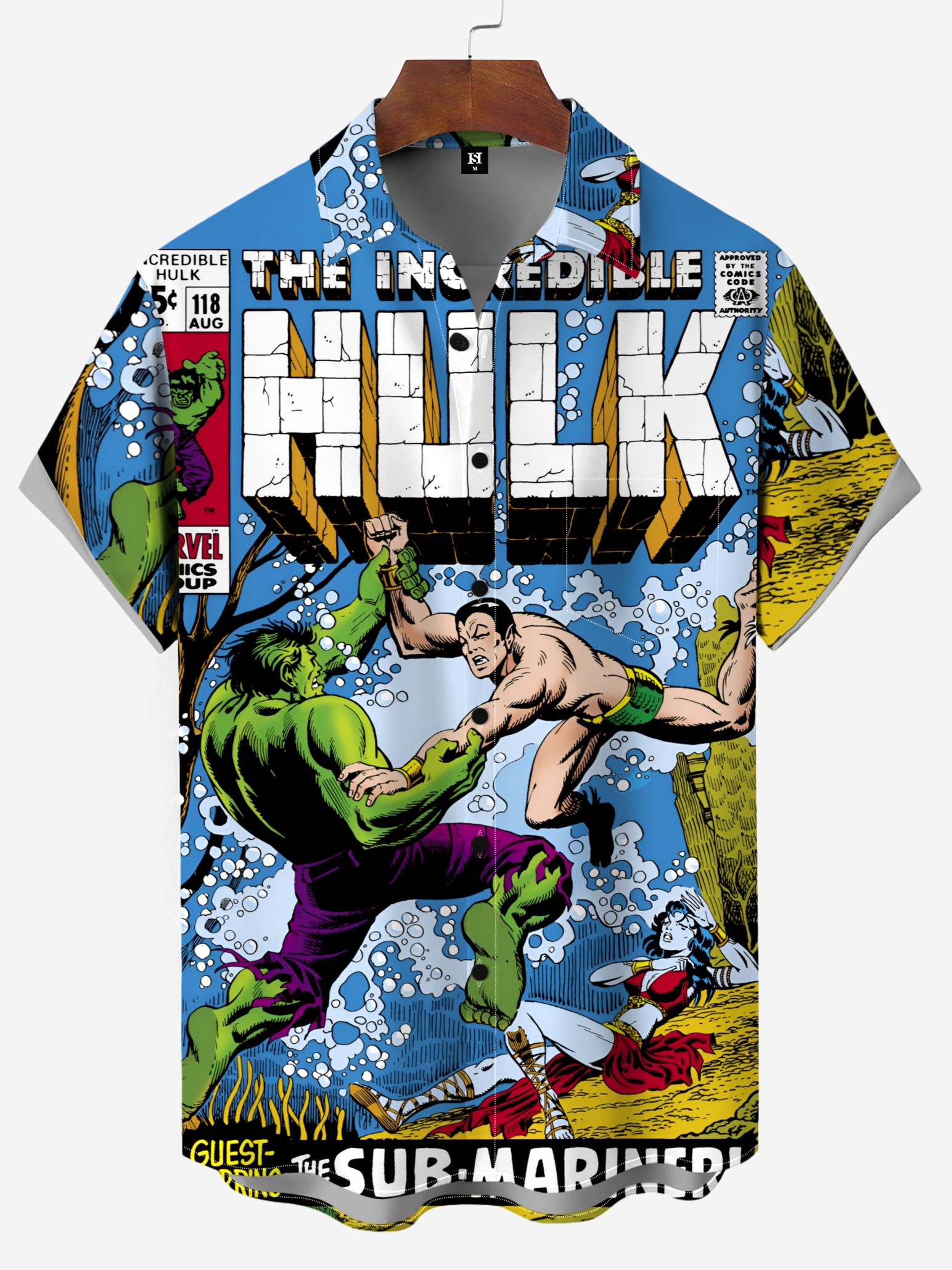 Classic Printed Short-Sleeve Custom-Made Shirt 10