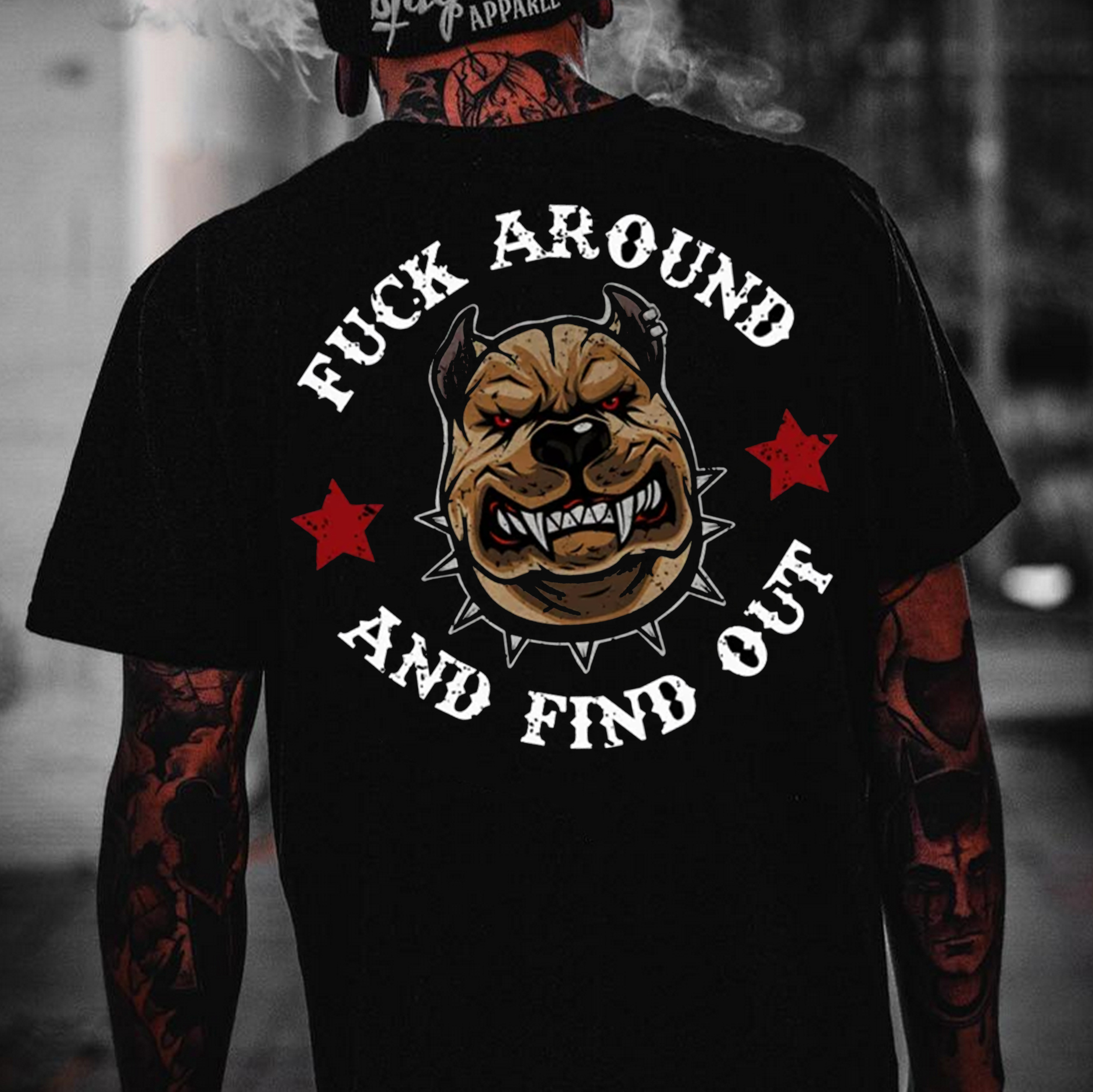 [Copy]FUCK AROUND AND FIND OUT Printed Men's T-shirt