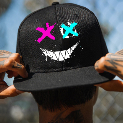 Evil Emoji Graphic Fashion Cap