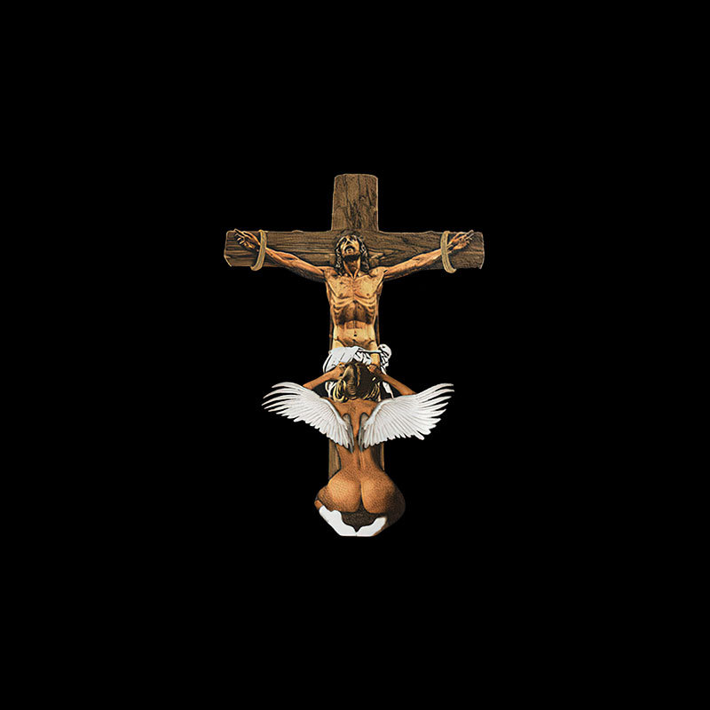 Angels Love Jesus Print T-Shirt Image - 10