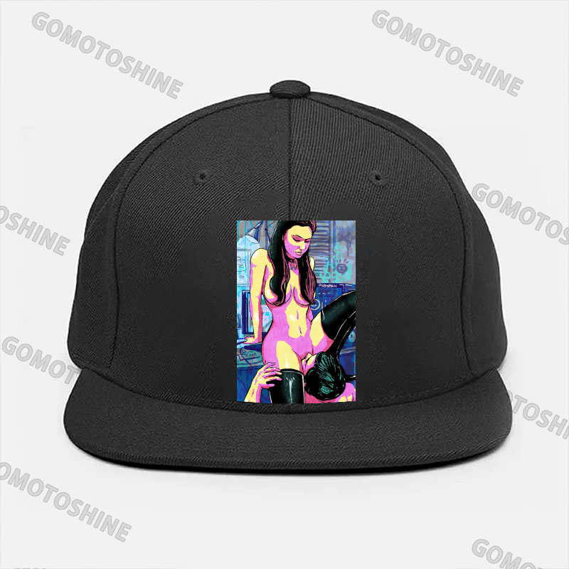The Man Suck Naked Lady Fashion Cap