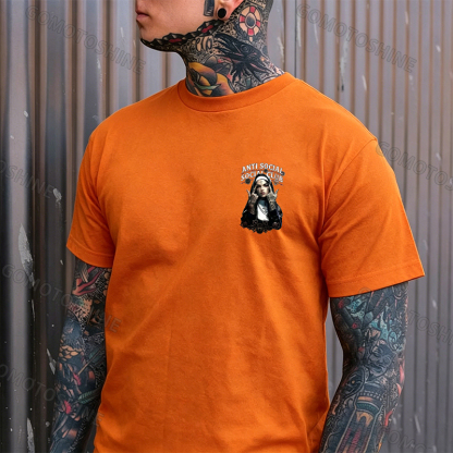 ANTI SOCIAL SOCIAL CLUB ASSC Defiant Nun Print Men's T-shirt