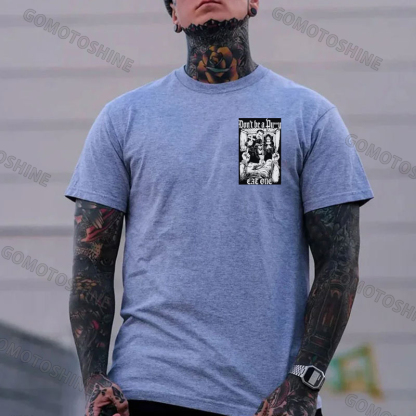 Don't be a Pu**y EAT ONE Priest and Nun Print Men's T-shirt Image - 7