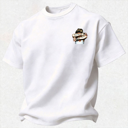 FUCK BITCHES, GET MONEY Hip-Hop Culture Print Men's T-Shirt Image - 8