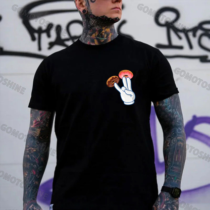 The Shocker Meme Two in the pink one in the stink Dirty Adult Humor Print Men's T-Shirt Image - 2