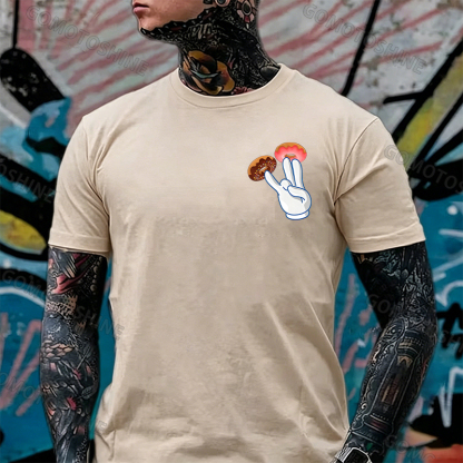 The Shocker Meme Two in the pink one in the stink Dirty Adult Humor Print Men's T-Shirt Image - 3