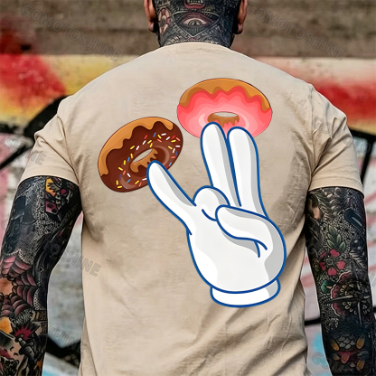 The Shocker Meme Two in the pink one in the stink Dirty Adult Humor Print Men's T-Shirt Image - 4