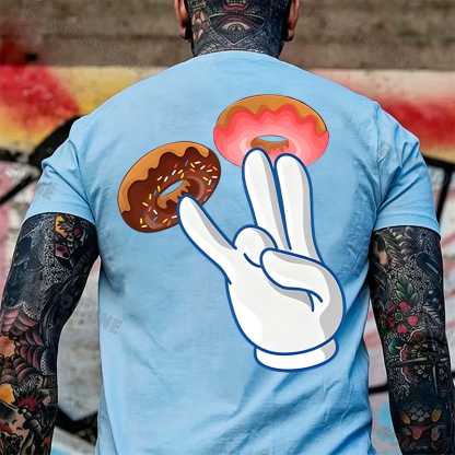 The Shocker Meme Two in the pink one in the stink Dirty Adult Humor Print Men's T-Shirt Image - 6