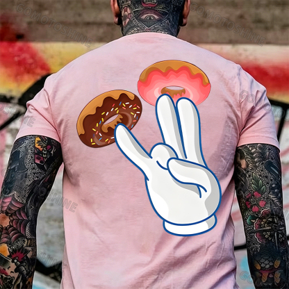 The Shocker Meme Two in the pink one in the stink Dirty Adult Humor Print Men's T-Shirt Image - 8