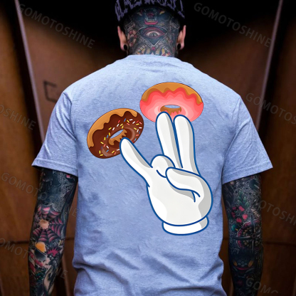 The Shocker Meme Two in the pink one in the stink Dirty Adult Humor Print Men's T-Shirt Image - 10