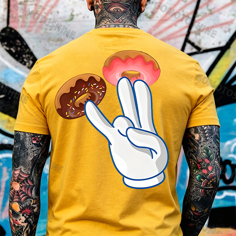 The Shocker Meme Two in the pink one in the stink Dirty Adult Humor Print Men's T-Shirt Image - 12