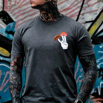 The Shocker Meme Two in the pink one in the stink Dirty Adult Humor Print Men's T-Shirt Image - 19