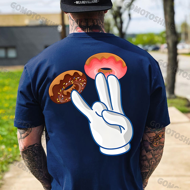 The Shocker Meme Two in the pink one in the stink Dirty Adult Humor Print Men's T-Shirt Image - 21