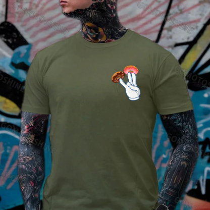 The Shocker Meme Two in the pink one in the stink Dirty Adult Humor Print Men's T-Shirt Image - 23