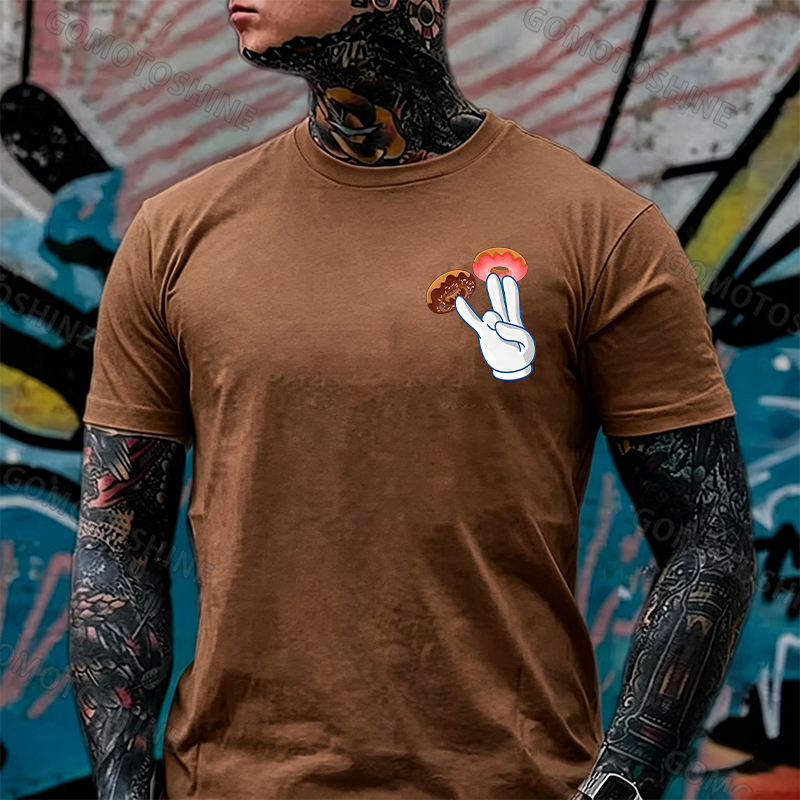 The Shocker Meme Two in the pink one in the stink Dirty Adult Humor Print Men's T-Shirt Image - 25
