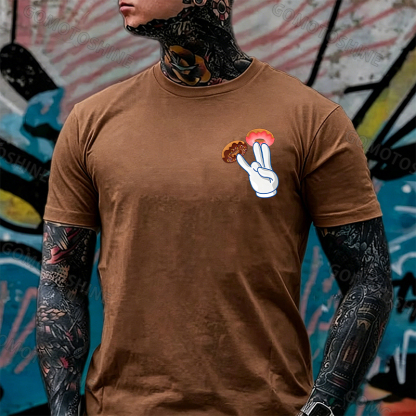 The Shocker Meme Two in the pink one in the stink Dirty Adult Humor Print Men's T-Shirt Image - 25