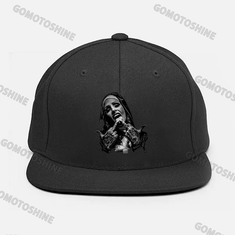 Nun and crucifix Fashion Cap	 Image - 1