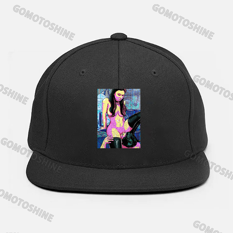 The Man Suck Naked Lady Fashion Cap Image - 1