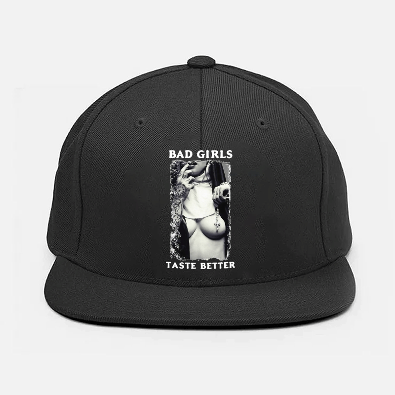 BAD GIRLS TASTE BETTER Sexy Naked Nun Fashion Cap	 Image - 1