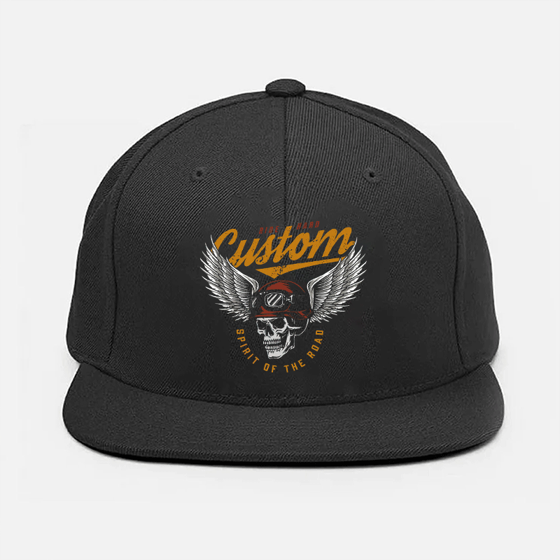 CUSTOM SPIRIT OF THE ROAD Helmet Skull Fashion Cap Image - 1