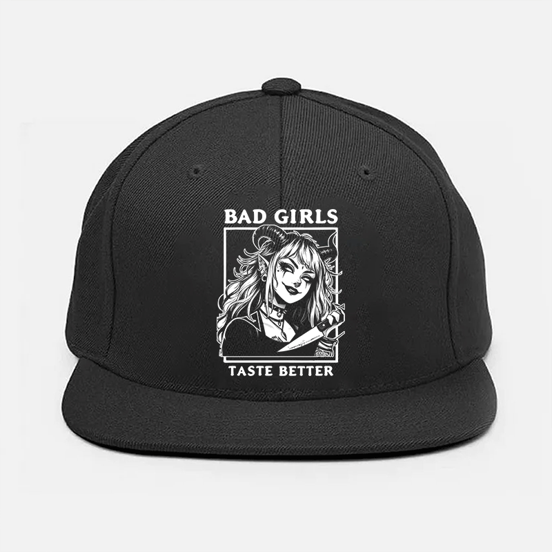 BAD GIRLS TASTE BETTER Bad Devil Girl Fashion Cap	 Image - 1