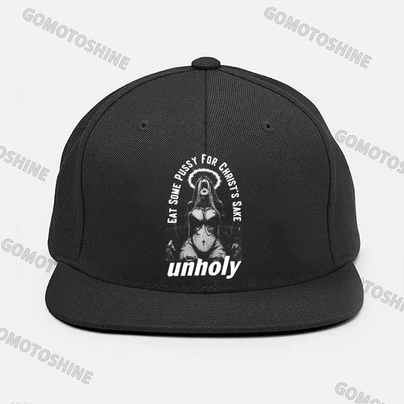 EAT SOME PUSSY FOR CHRIST'S SAKE unholy Sexy Nun Fashion Cap	 Image - 1
