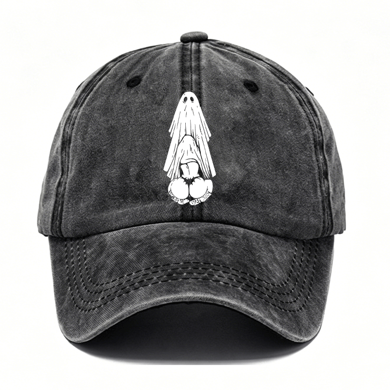 Oral Sex with Ghost Sexy Lady Black Fashion Cap Image - 1