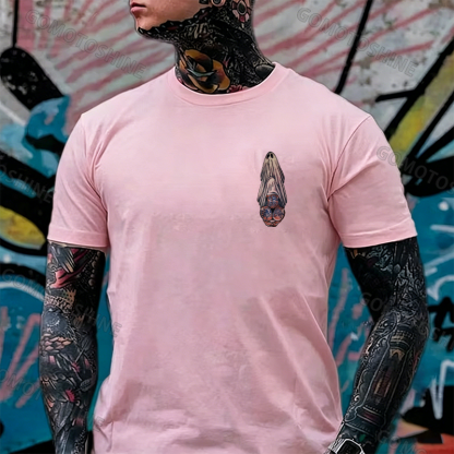 Oral Sex with Tattooed Ghost Dirty Love Black Print T-shirt Image - 33