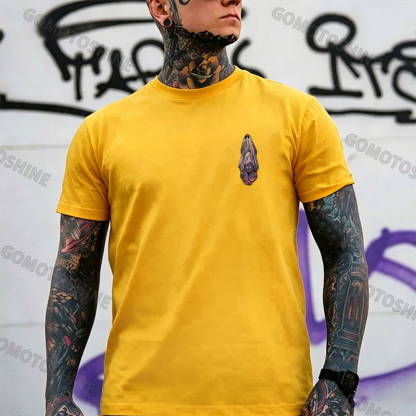 Oral Sex with Tattooed Ghost Dirty Love Black Print T-shirt Image - 24