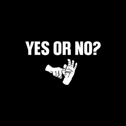 YES OR NO Unholy Hands Graphic Casual Black Print T-shirt