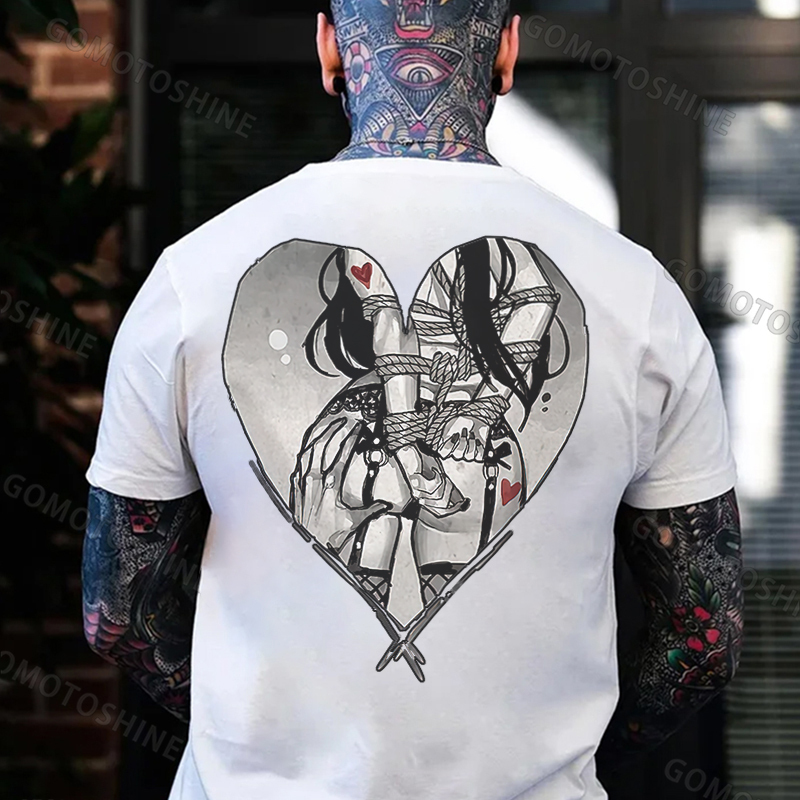 Bundle Game Black Print T-shirt