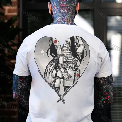 Bundle Game Black Print T-shirt