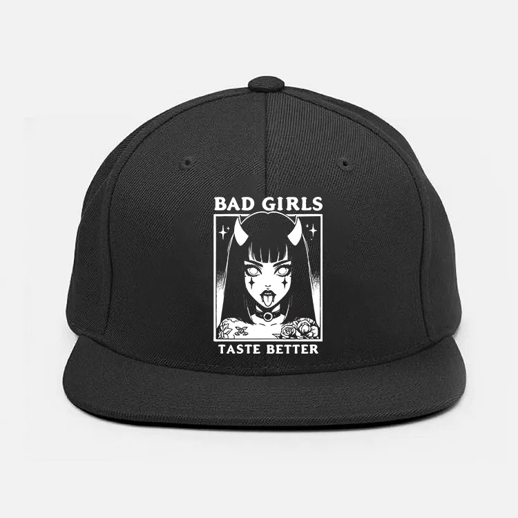 BAD GIRLS TASTE BETTER Devil Girl Fashion Cap