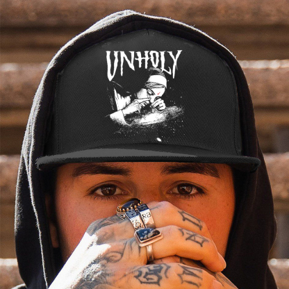 UNHOLY Smoking Nun Fashion Cap