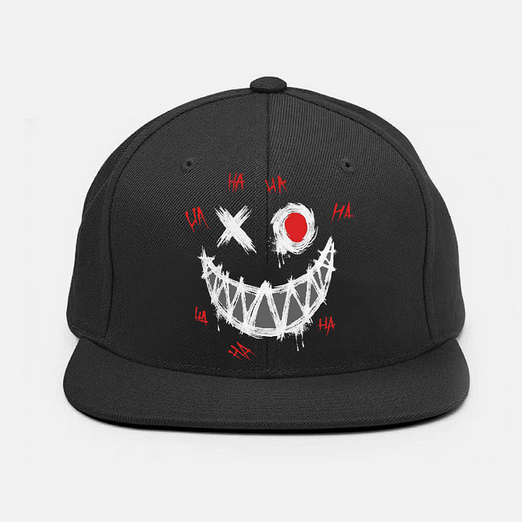 Evil Smile Emoji Fashion Cap