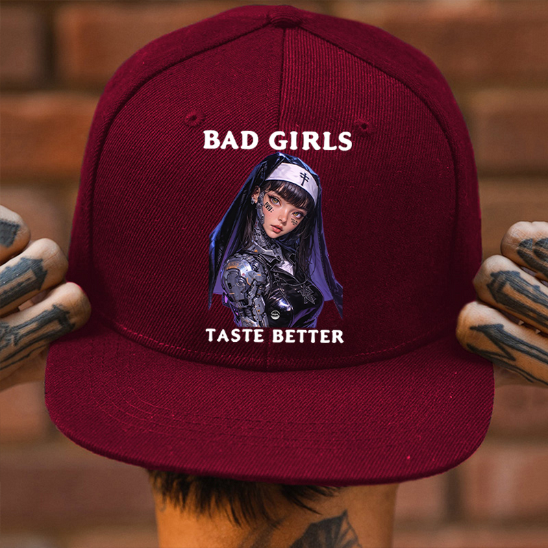 BAD GIRLS TASTE BETTER Cyber Nun Fashion Cap