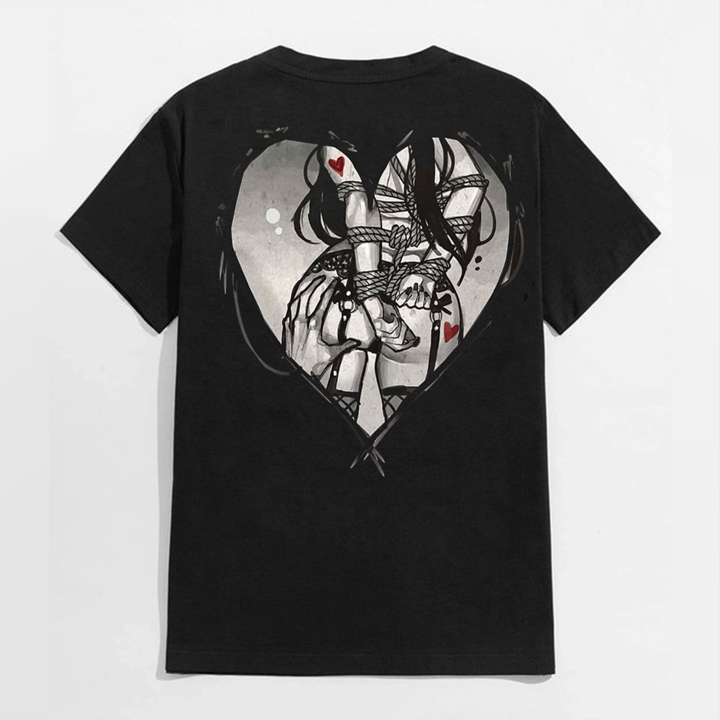 Bundle Game Black Print T-shirt
