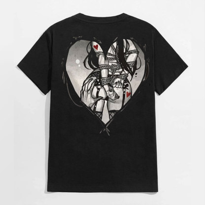 Bundle Game Black Print T-shirt
