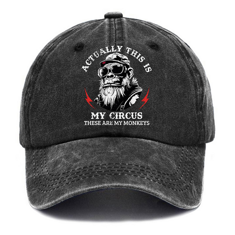 ACTUALLY THIS IS MY CIRCUS Fashion Cap