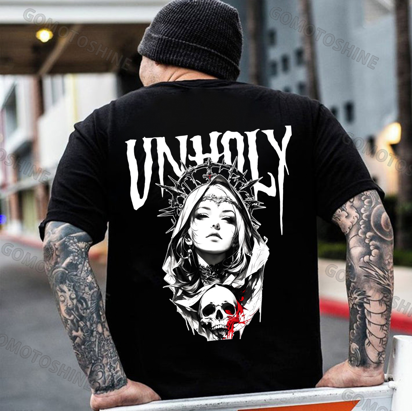 UNHOLY Valkyrie Print Men's T-Shirt