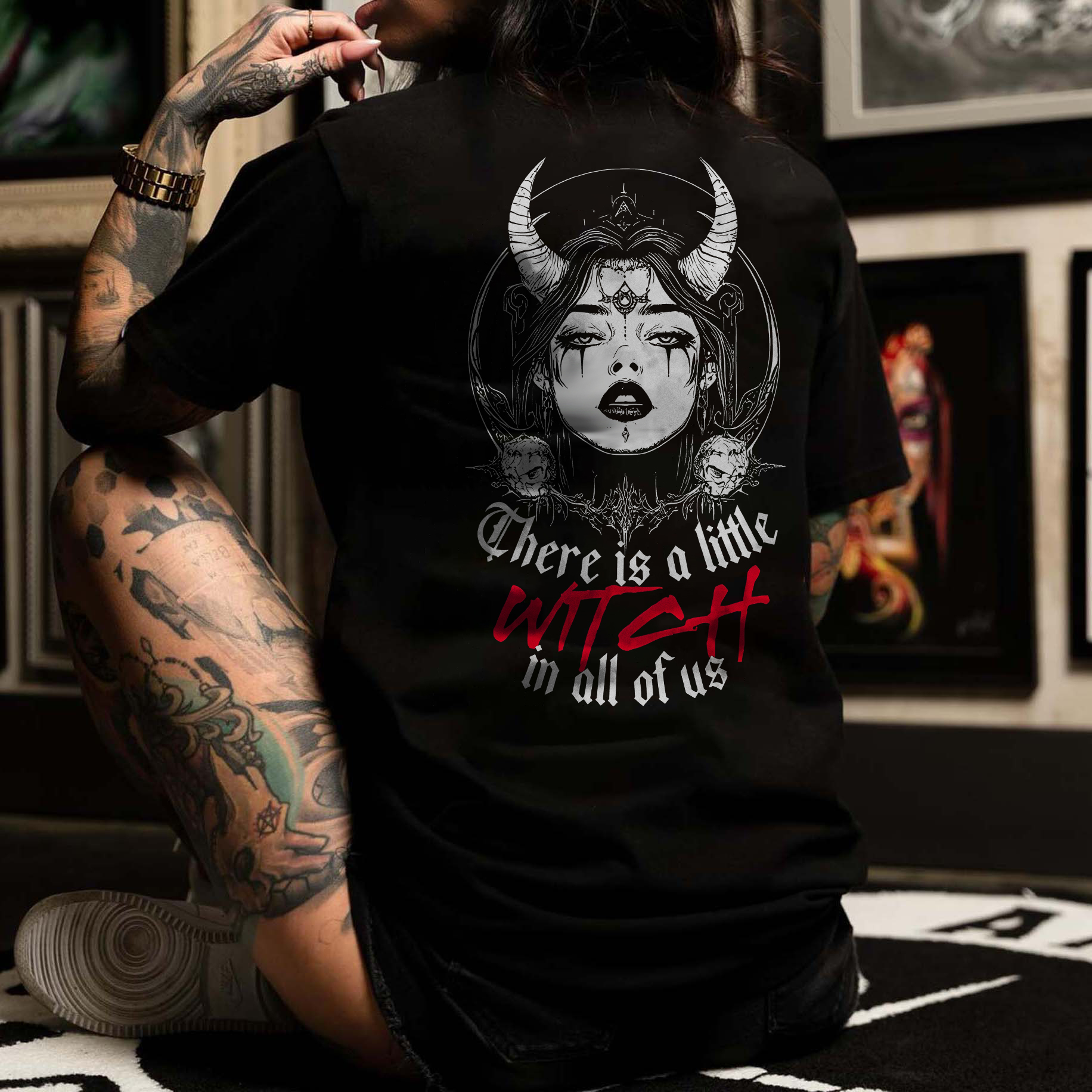 There Is A Little Witch In All Of Us T-Shirt