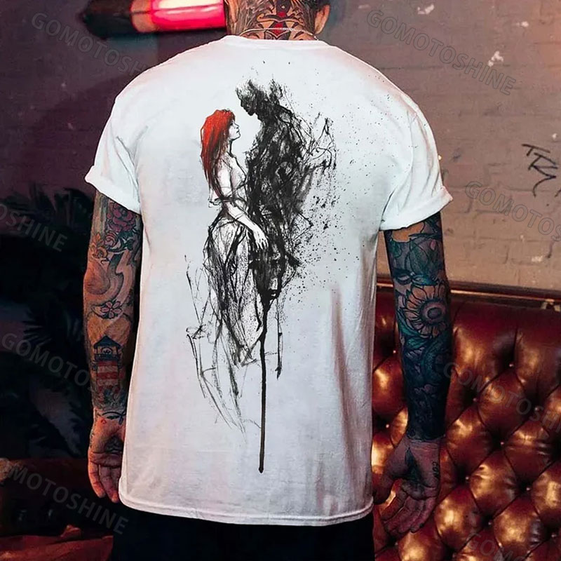 Ash Lover Print Men's T-Shirt