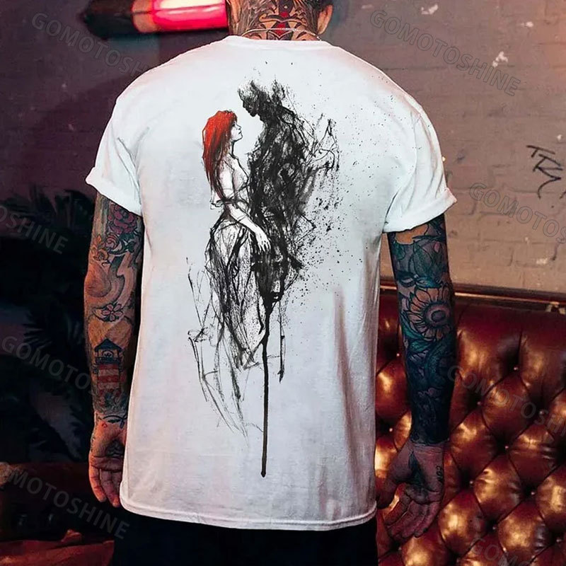 Ash Lover Print Men's T-Shirt