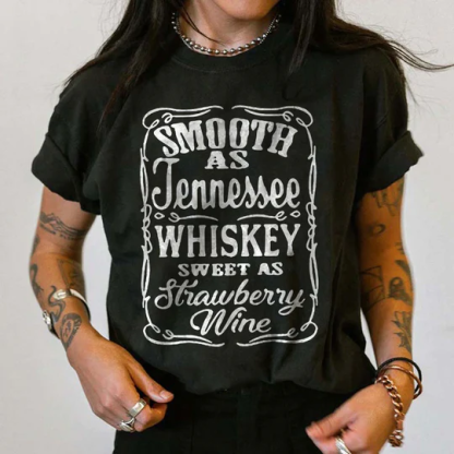 SMOOTH AS JENNESSEE Print Women's T-shirt